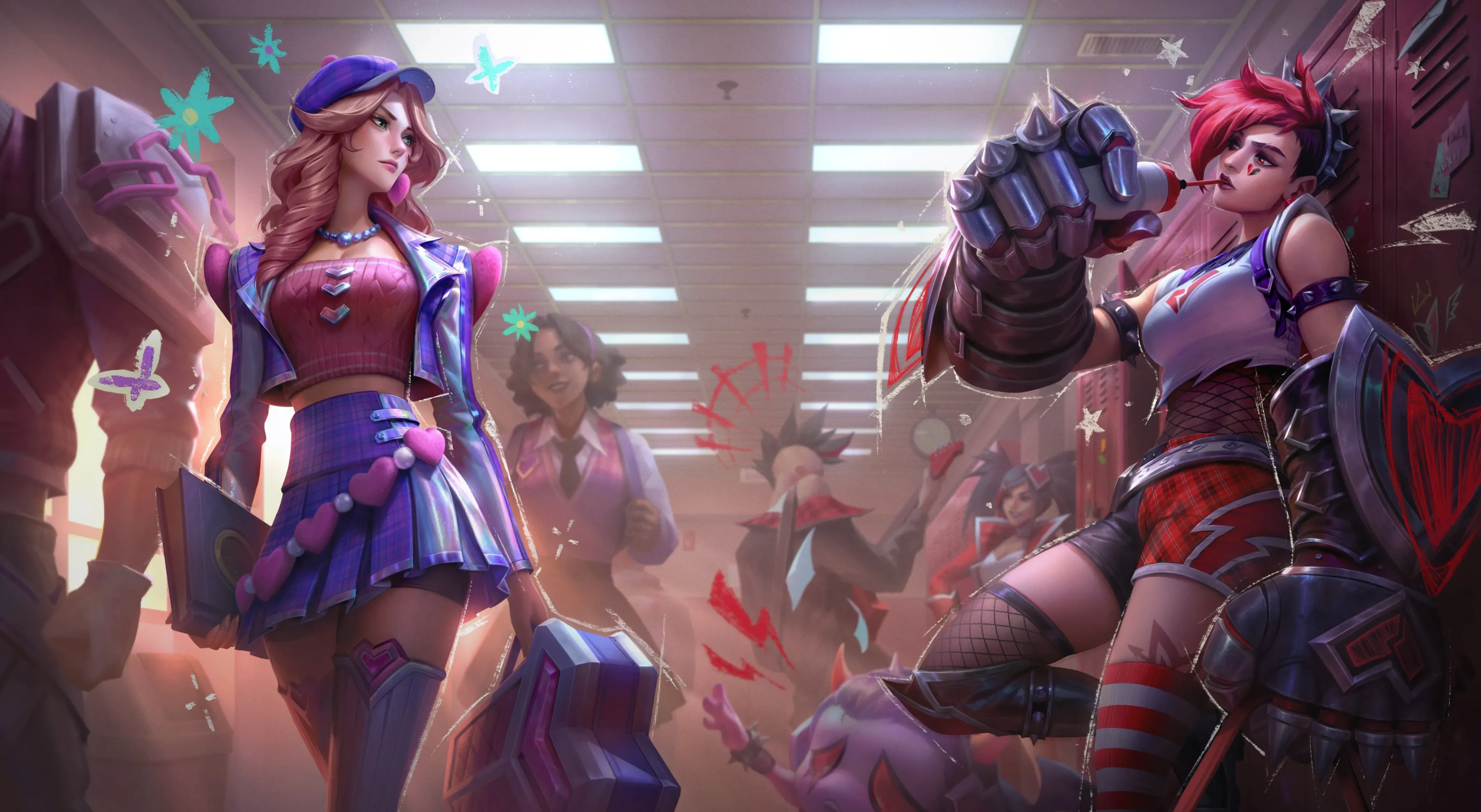 Vi and Caitlyn